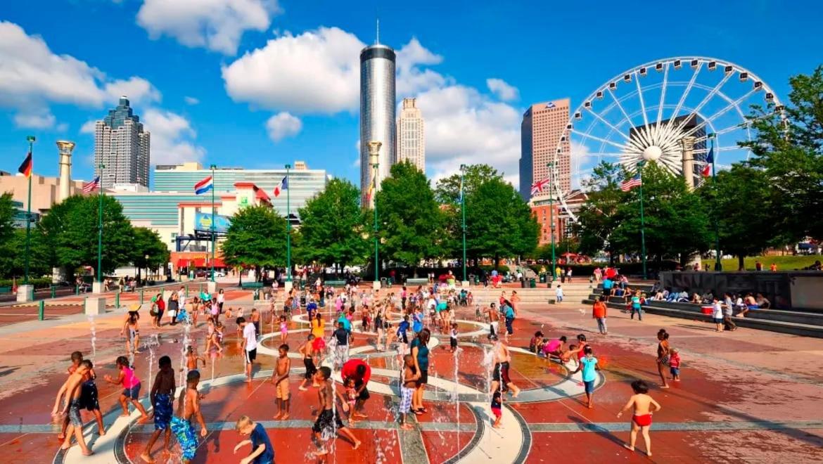 Impressive Mid-Downtown Residence Heart Of Peidmont Park Atlanta Dış mekan fotoğraf